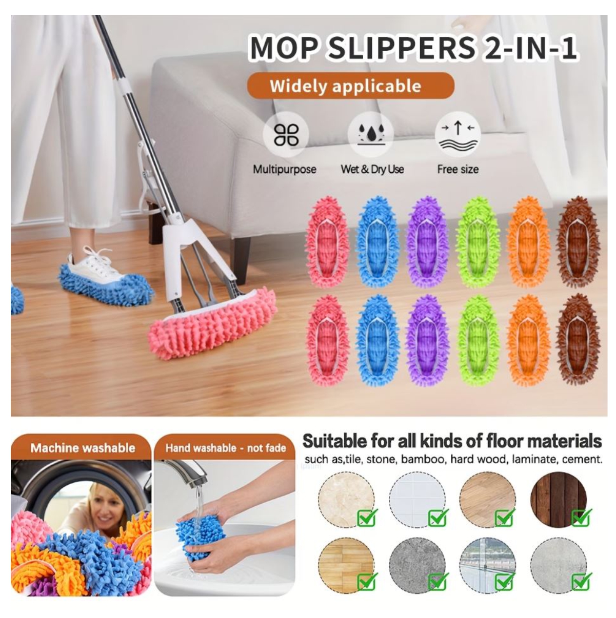 Zapaton Limpieza Microfibra Multi Uso